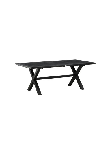 Matbord Rives, 200 × 100 cm, Svart