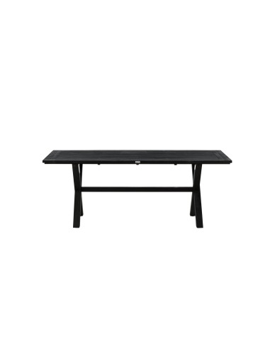 Matbord Rives, 200 × 100 cm, Svart