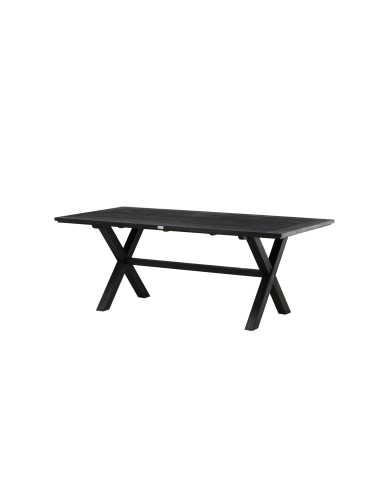 Matbord Rives, 200 × 100 cm, Svart