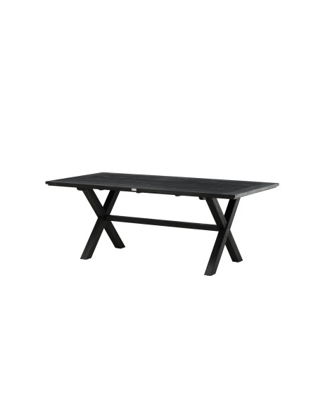 Matbord Rives, 200 × 100 cm, Svart