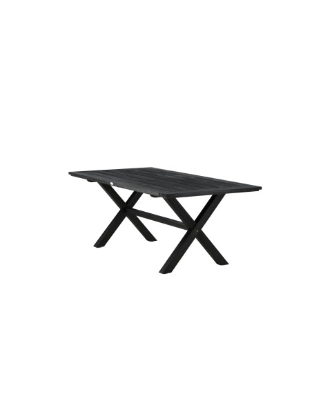 Matbord Rives, 200 × 100 cm, Svart