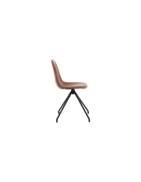 Matstol Polar, Brun/Svart