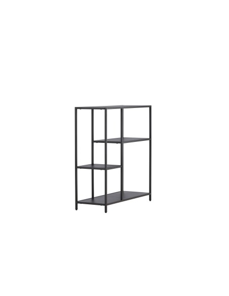 Sidobord Puno, 30 × 80 cm, Svart