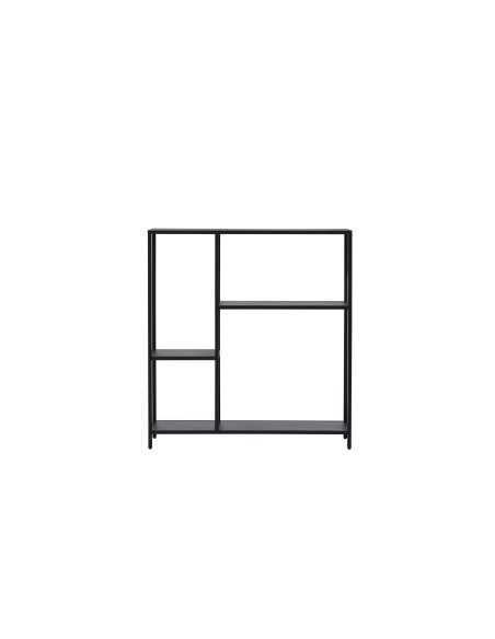Sidobord Puno, 30 × 80 cm, Svart