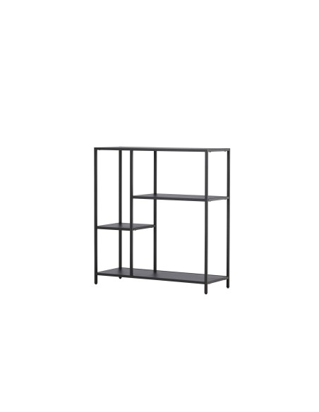 Sidobord Puno, 30 × 80 cm, Svart