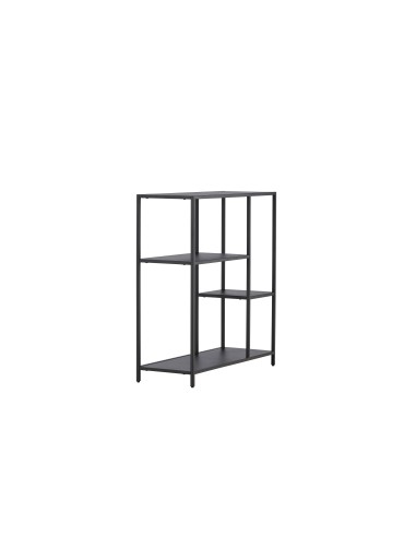Sidobord Puno, 30 × 80 cm, Svart