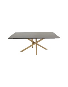 Matbord Piazza, 180 × 90 cm, Svart