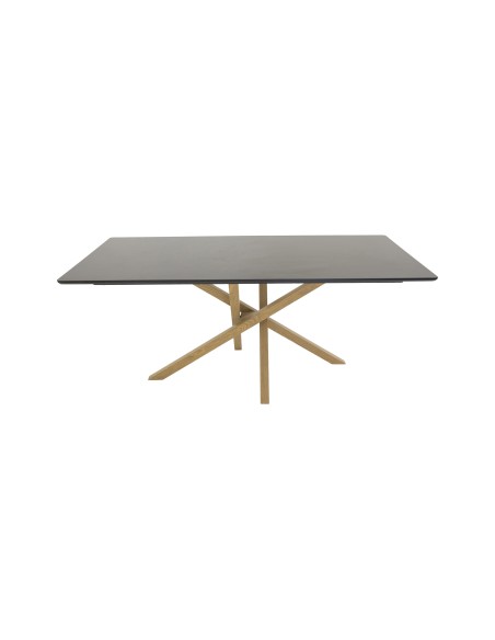 Matbord Piazza, 180 × 90 cm, Svart