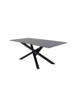 Matbord Piazza, 180 × 90 cm, Svart 2
