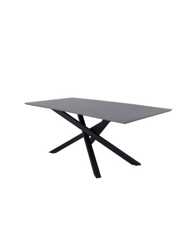 Matbord Piazza, 180 × 90 cm, Svart
