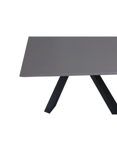 Matbord Piazza, 180 × 90 cm, Svart