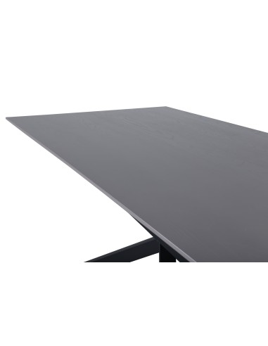 Matbord Piazza, 180 × 90 cm, Svart