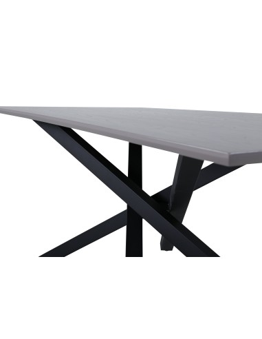 Matbord Piazza, 180 × 90 cm, Svart