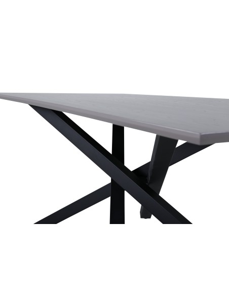 Matbord Piazza, 180 × 90 cm, Svart