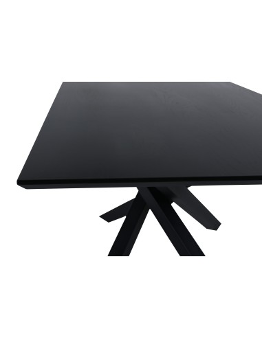 Matbord Piazza, 180 × 90 cm, Svart