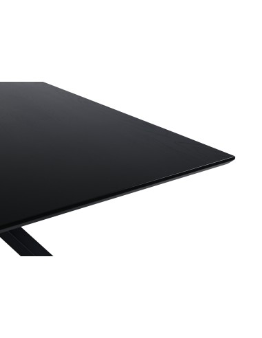 Matbord Piazza, 180 × 90 cm, Svart
