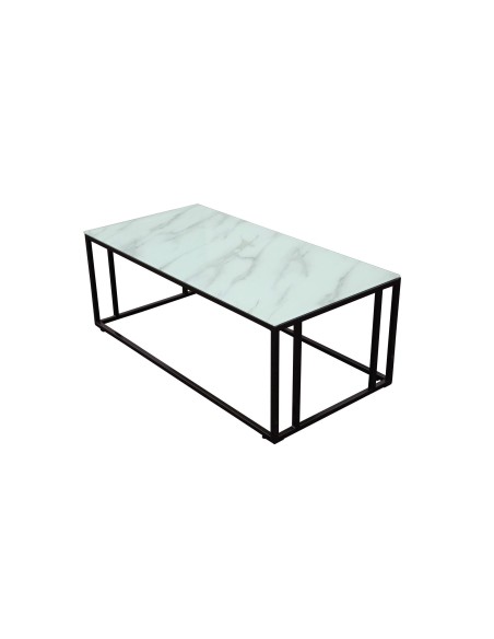 Soffbord Rock, 120 × 60 cm, Vit