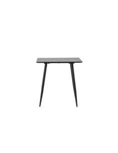 Matbord Polar, 75 × 75 cm, Svart