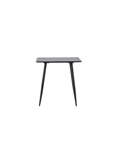 Matbord Polar, 75 × 75 cm, Svart