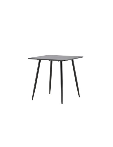 Matbord Polar, 75 × 75 cm, Svart