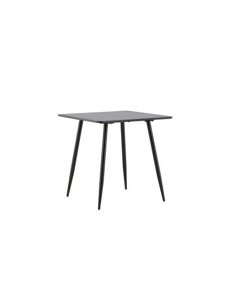 Matbord Polar, 75 × 75 cm, Svart