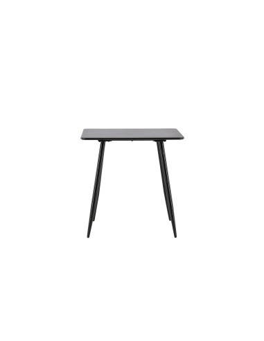 Matbord Polar, 75 × 75 cm, Svart