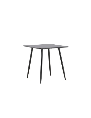 Matbord Polar, 75 × 75 cm, Svart