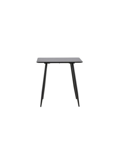 Matbord Polar, 75 × 75 cm, Svart