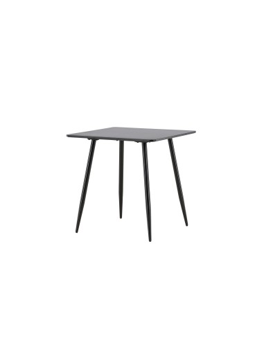 Matbord Polar, 75 × 75 cm, Svart