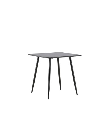 Matbord Polar, 75 × 75 cm, Svart