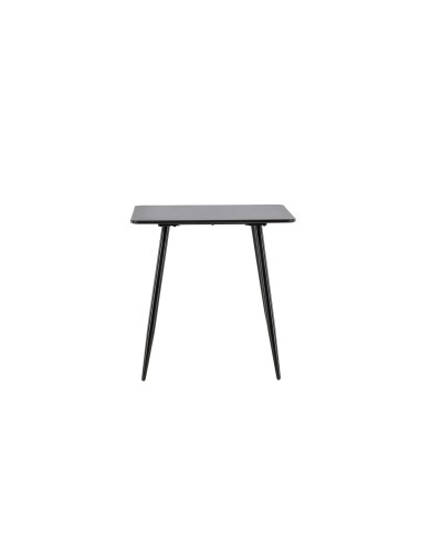 Matbord Polar, 75 × 75 cm, Svart