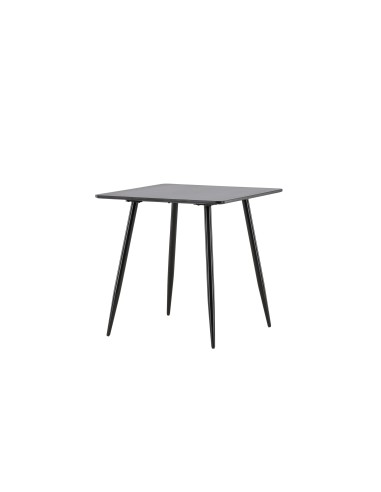 Matbord Polar, 75 × 75 cm, Svart