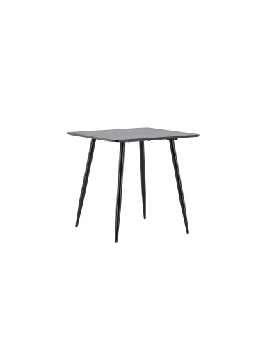 Matbord Polar, 75 × 75 cm, Svart