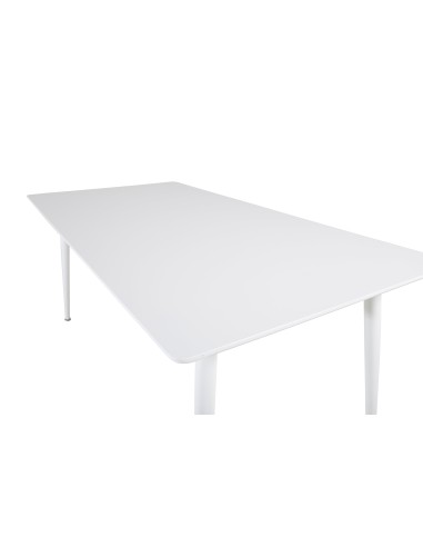 Matbord Polar, 180 × 90 cm, Vit