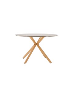 Runt matbord Piazza, Ø120 cm, Grå
