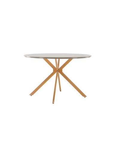 Runt matbord Piazza, Ø120 cm, Grå