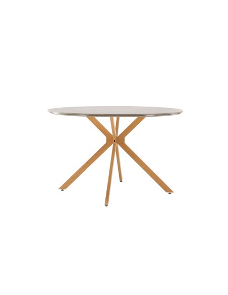 Runt matbord Piazza, Ø120 cm, Grå
