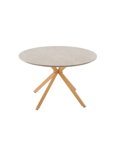 Runt matbord Piazza, Ø120 cm, Grå