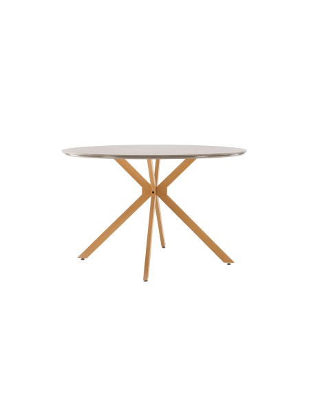 Runt matbord Piazza, Ø120 cm, Grå