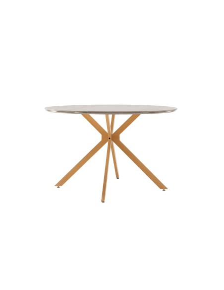 Runt matbord Piazza, Ø120 cm, Grå