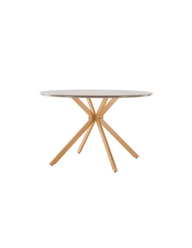 Runt matbord Piazza, Ø120 cm, Grå