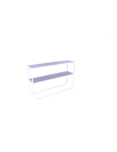 Sidobord Rocker Bord, 110 × 30 cm, Vit
