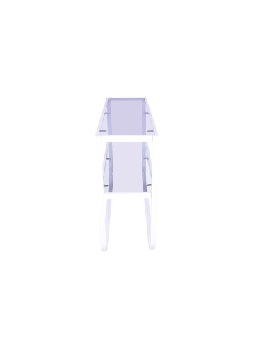 Sidobord Rocker Bord, 110 × 30 cm, Vit