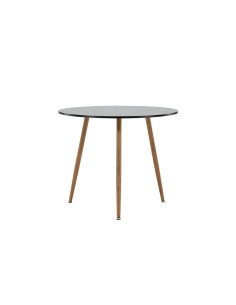 Runt matbord Polar, Ø90 cm, Svart