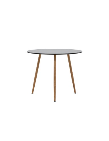Runt matbord Polar, Ø90 cm, Svart