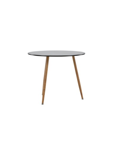 Runt matbord Polar, Ø90 cm, Svart