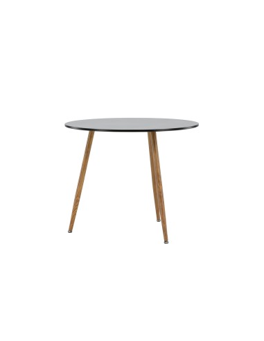 Runt matbord Polar, Ø90 cm, Svart