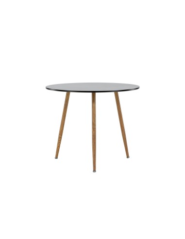 Runt matbord Polar, Ø90 cm, Svart