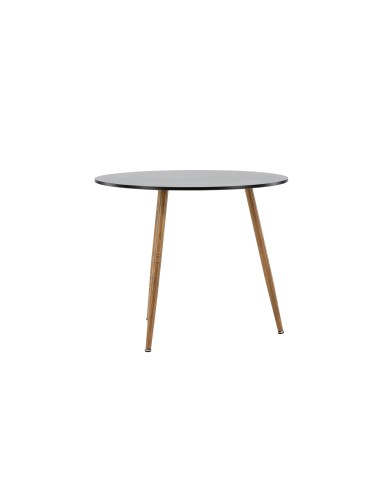Runt matbord Polar, Ø90 cm, Svart