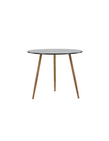 Runt matbord Polar, Ø90 cm, Svart